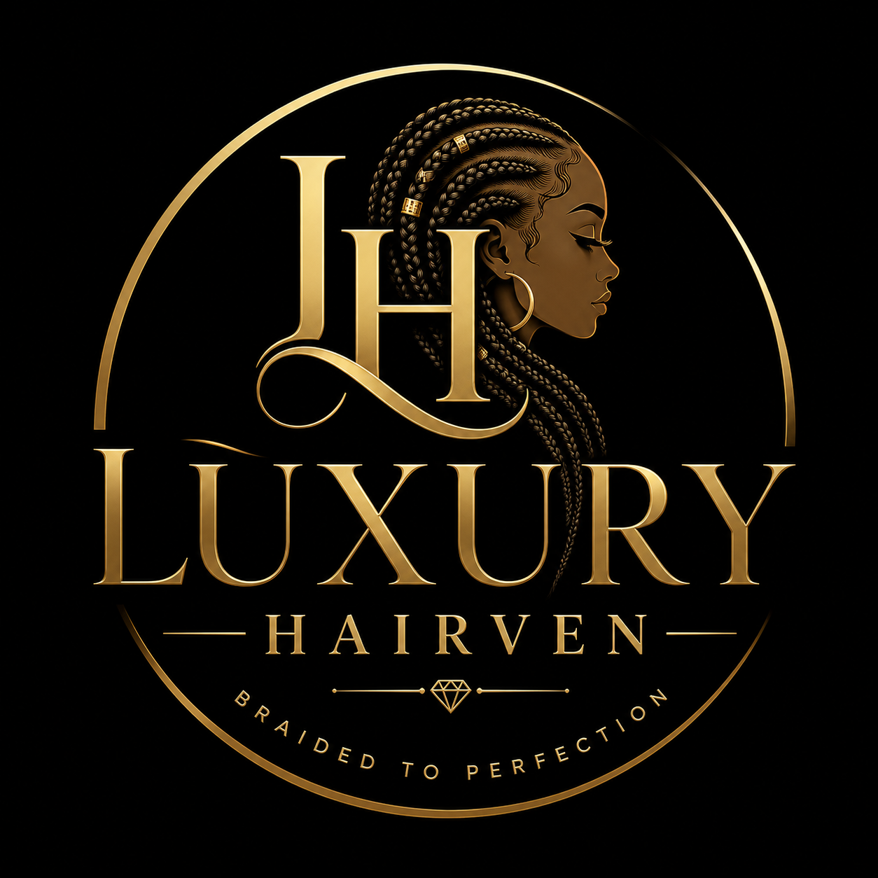 Luxury Hairven logo
